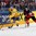 PRAGUE, CZECH REPUBLIC - MAY 6: Sweden's Oscar Klefbom #84 skates with the puck while Canada's Matt Duchene #9 chases him down during preliminary round action at the 2015 IIHF Ice Hockey World Championship. (Photo by Andre Ringuette/HHOF-IIHF Images)

